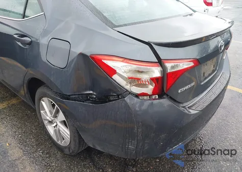 2014 Toyota Corolla Le Eco Plus из США, поврежденный, VIN 5YFBPRHE6EP030223